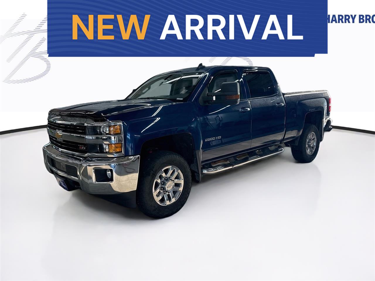 Deep Ocean Blue Metallic 2016 Chevrolet Silverado 2500HD Pickup Truck Four-Wheel Drive 6-Speed Automatic