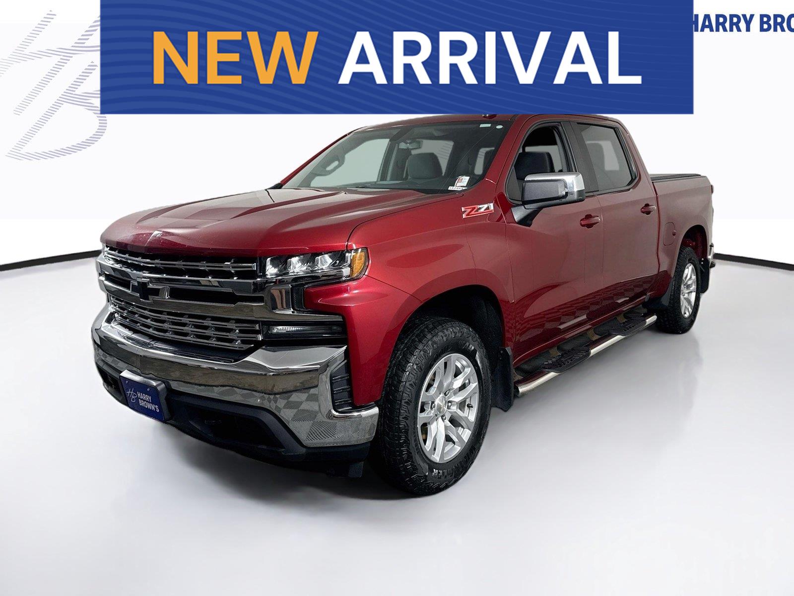 Cajun Red Tintcoat 2019 Chevrolet Silverado 1500 Pickup Truck Four-Wheel Drive 8-Speed Automatic