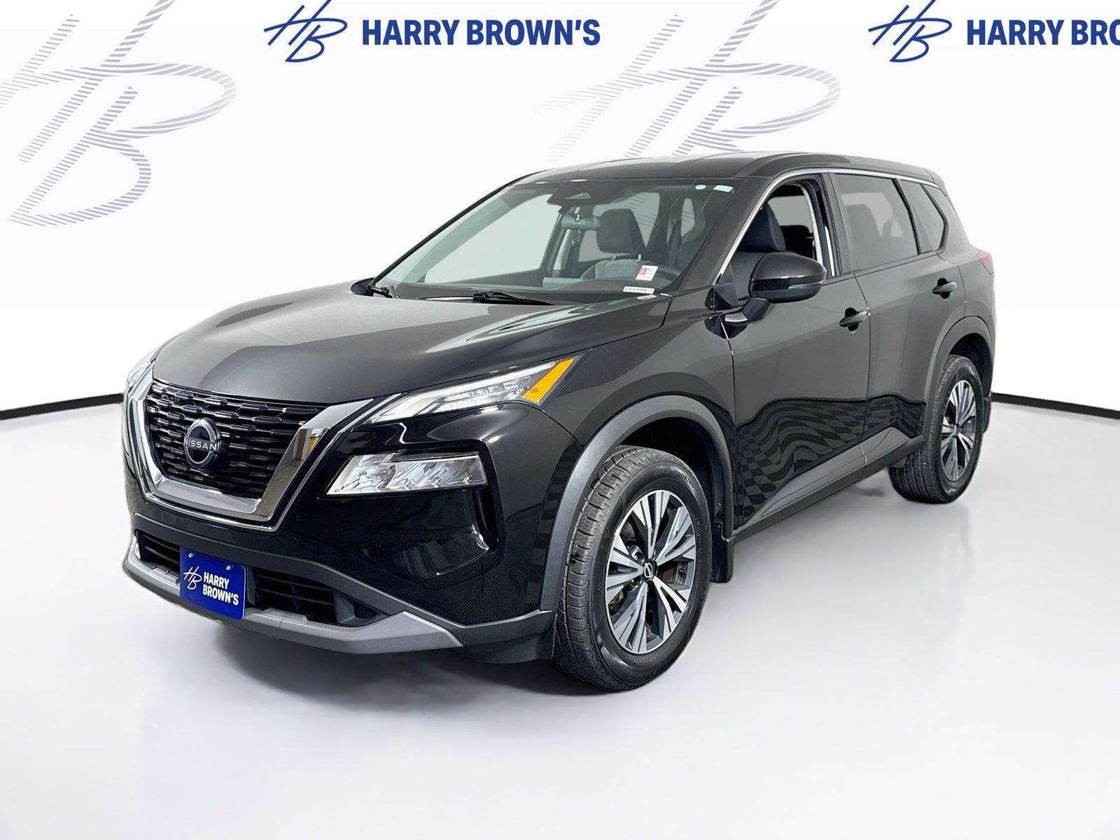 Super Black 2022 Nissan Rogue SUV / Crossover All-Wheel Drive Continuously Variable Transmission