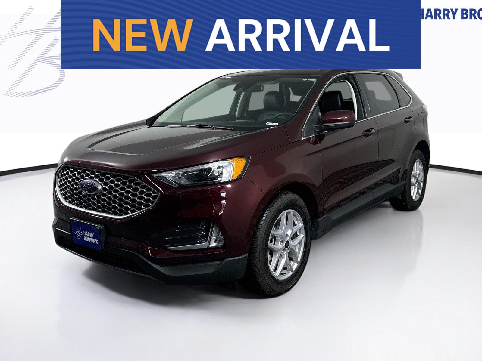 Red (Burgundy Velvet Metallic Tinted Clearcoat) 2024 Ford Edge SUV / Crossover All-Wheel Drive 8-Speed Automatic