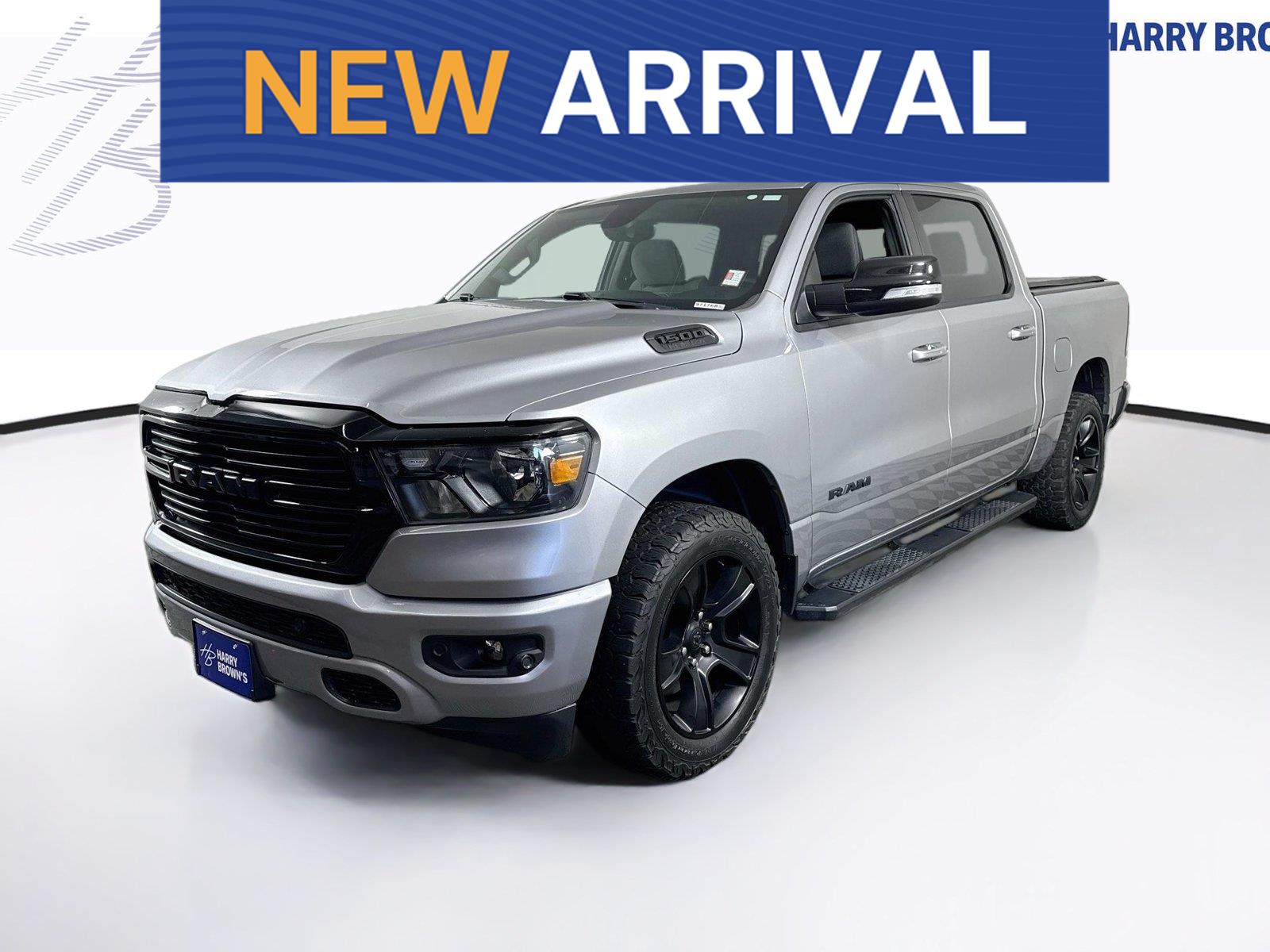 Billet Silver Metallic Clearcoat 2021 RAM 1500 Pickup Truck Four-Wheel Drive 8-Speed Automatic