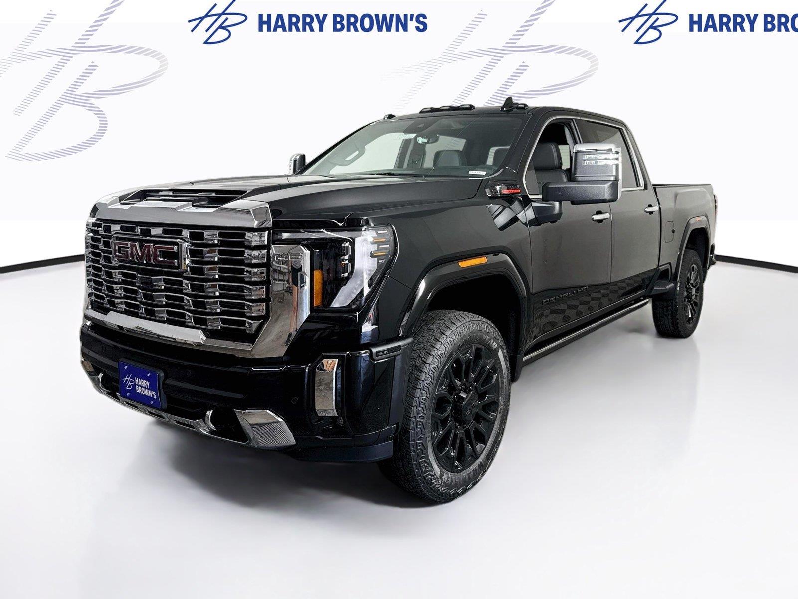 Onyx Black 2026 GMC Sierra 2500HD Pickup Truck Four-Wheel Drive Automatic