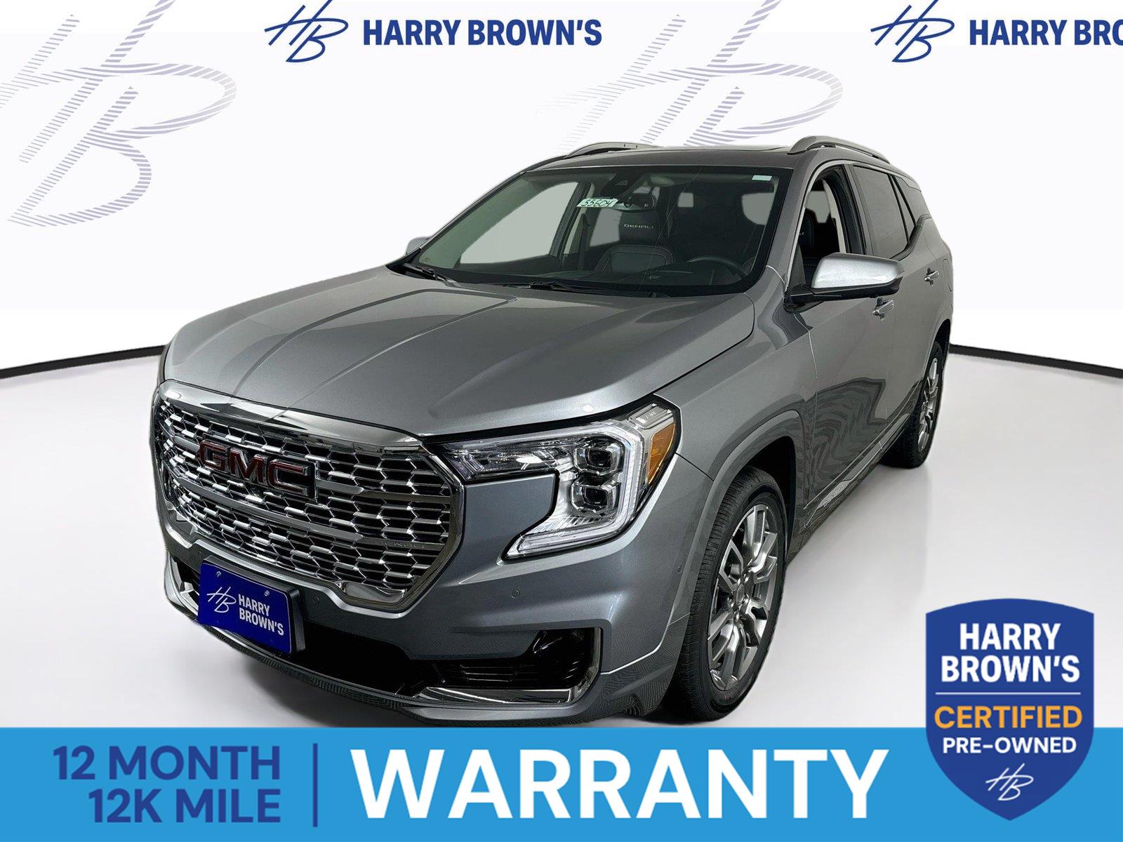 Sterling Metallic 2024 GMC Terrain SUV / Crossover All-Wheel Drive 9-Speed Automatic Overdrive