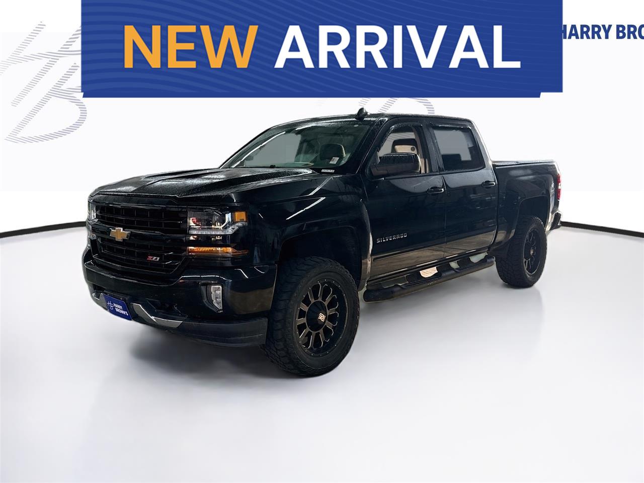 Black 2017 Chevrolet Silverado 1500 Pickup Truck Four-Wheel Drive 6-Speed Automatic
