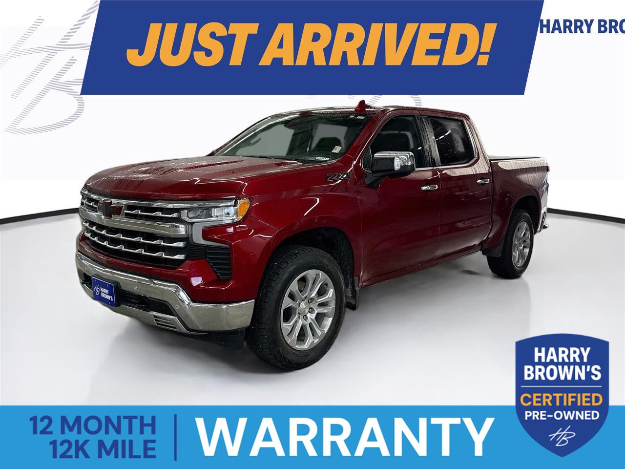  2024 Chevrolet Silverado 1500 LTZ Crew Cab 4WD   
