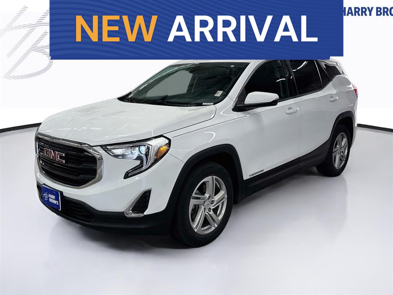 Summit White 2018 GMC Terrain SUV / Crossover Four-Wheel Drive 9-Speed Automatic Overdrive