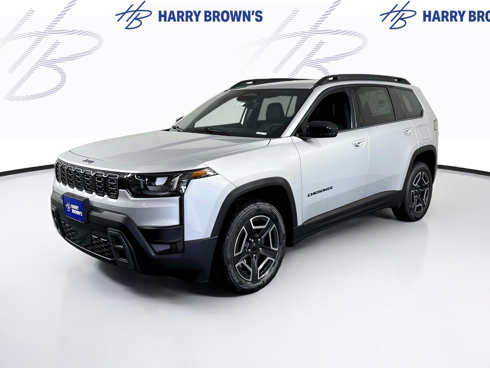 Silver Zynith Clearcoat 2026 Jeep Cherokee SUV / Crossover Four-Wheel Drive Automatic
