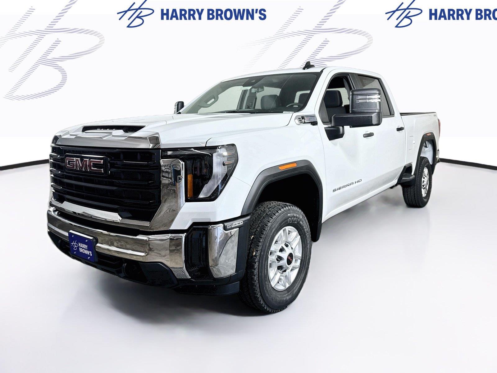 Summit White 2026 GMC Sierra 2500HD Pickup Truck Four-Wheel Drive Automatic