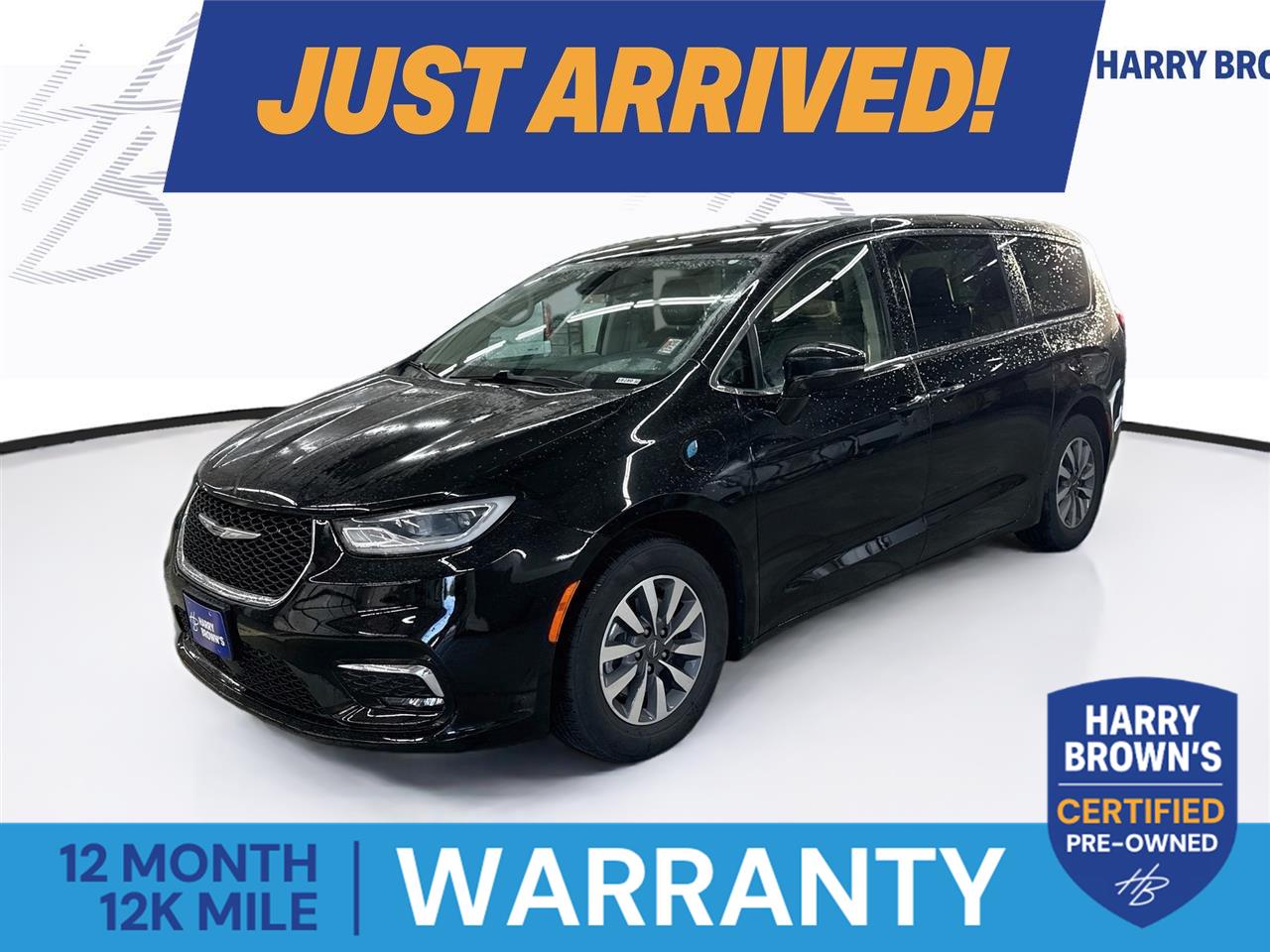 Red Hot Pearlcoat 2024 Chrysler Pacifica Hybrid Minivan Front-Wheel Drive Automatic