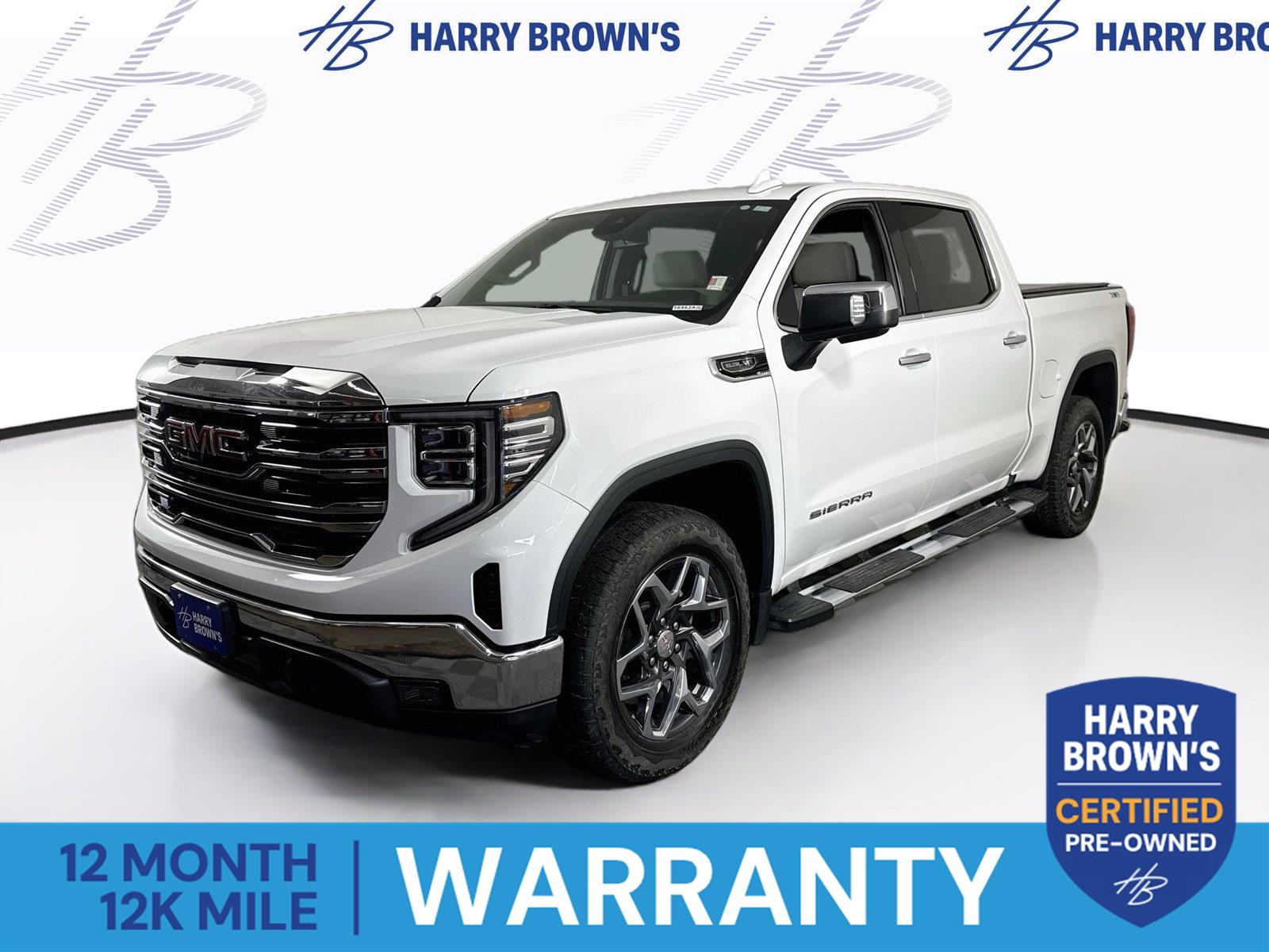Summit White 2024 GMC Sierra 1500 Pickup Truck Four-Wheel Drive Automatic