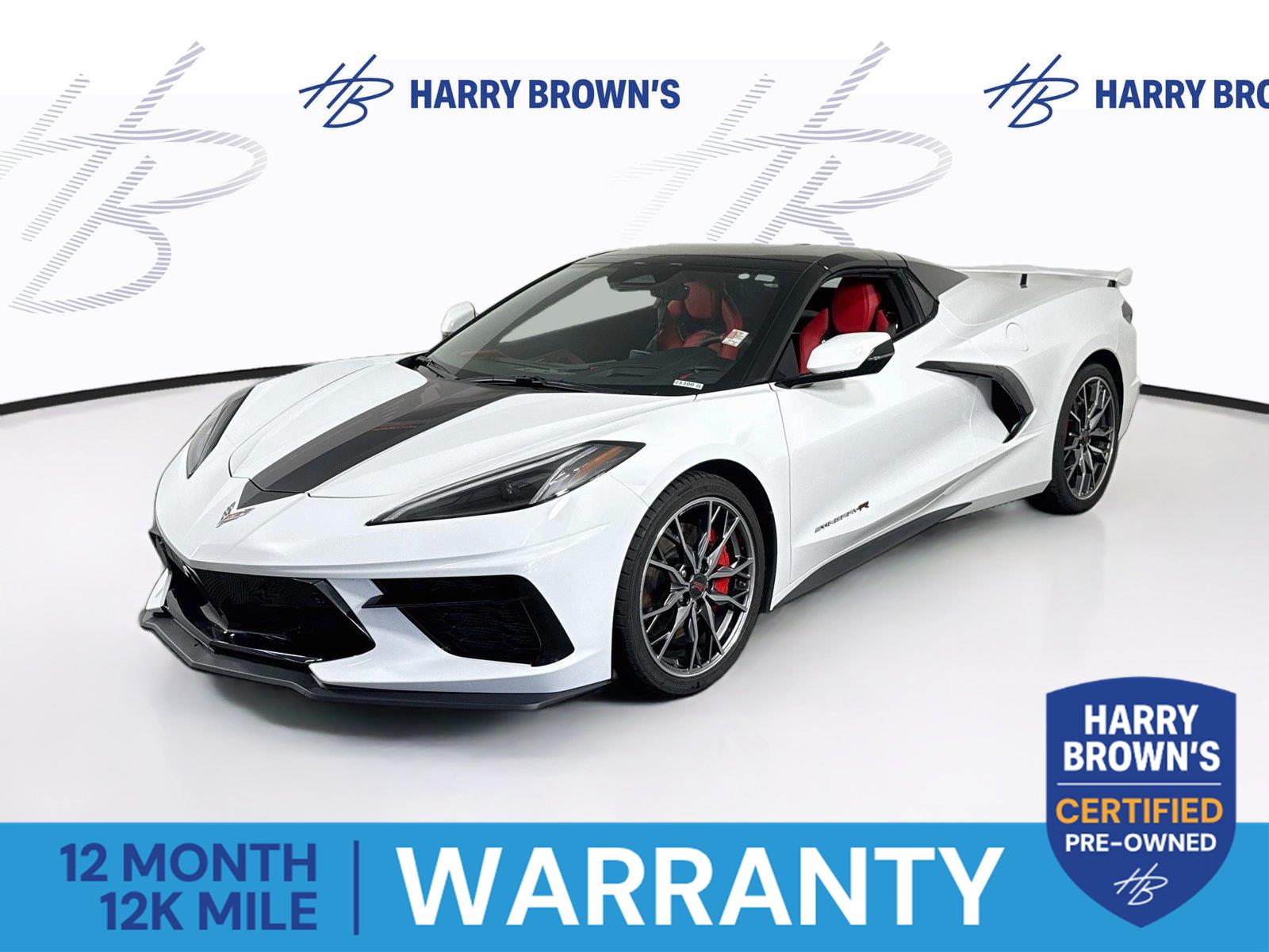 Arctic White 2025 Chevrolet Corvette Convertible Rear-Wheel Drive 8-Speed Dual Clutch