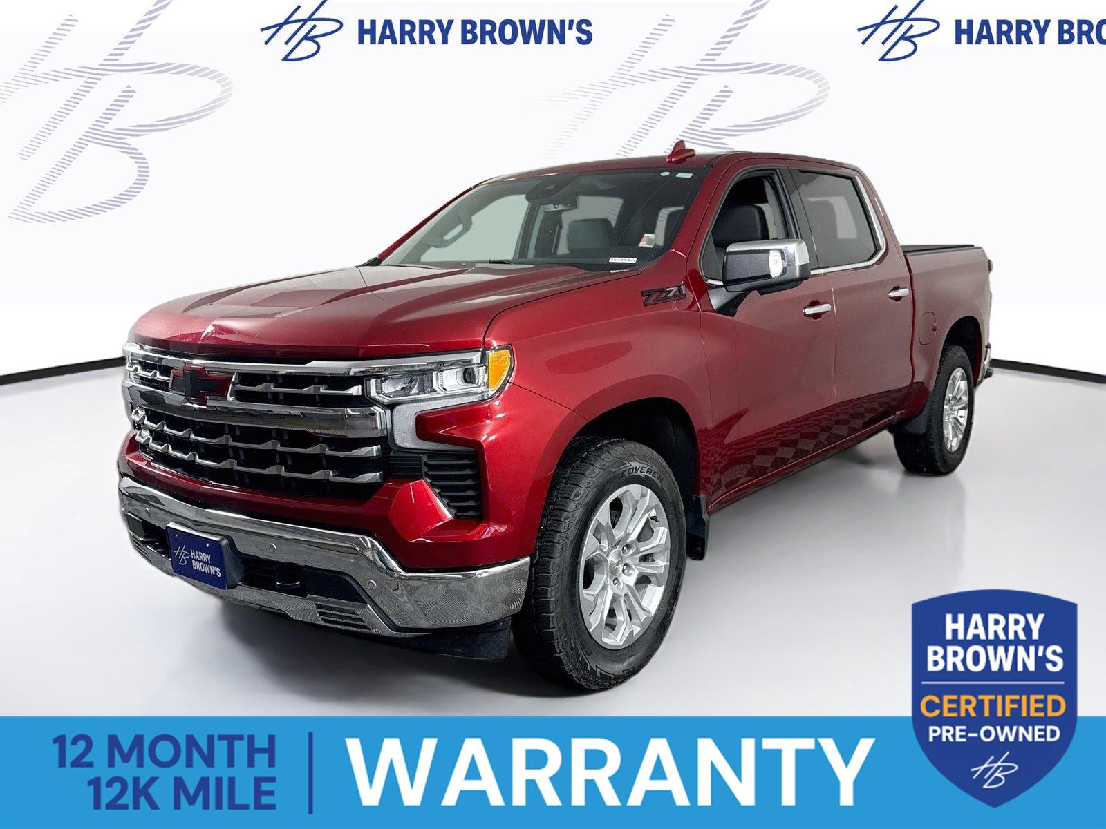 Radiant Red Tintcoat 2024 Chevrolet Silverado 1500 Pickup Truck Four-Wheel Drive Automatic
