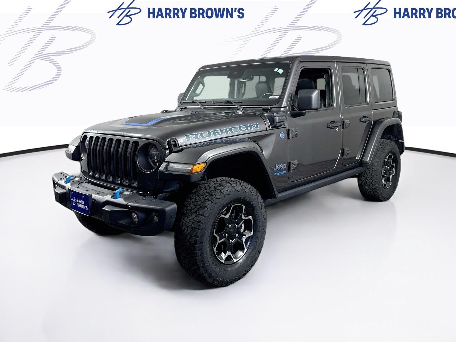 Gray (Granite Crystal Metallic Clearcoat) 2021 Jeep Wrangler 4xe SUV / Crossover Four-Wheel Drive 8-Speed Automatic