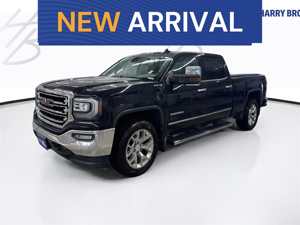 Onyx Black 2018 GMC Sierra 1500 Pickup Truck Four-Wheel Drive 8-Speed Automatic