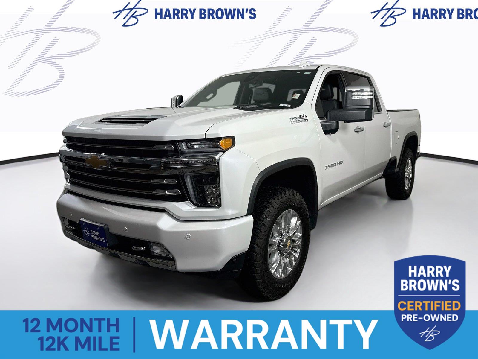 Summit White 2022 Chevrolet Silverado 3500HD Pickup Truck Four-Wheel Drive Automatic