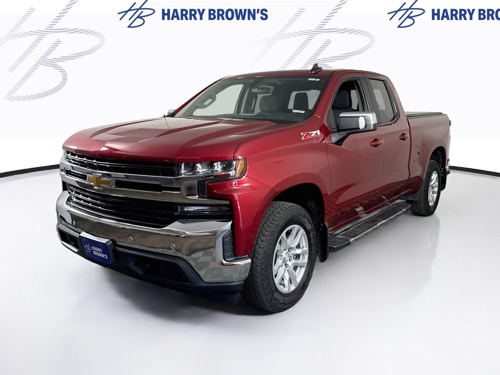 Cajun Red Tintcoat 2019 Chevrolet Silverado 1500 Pickup Truck Four-Wheel Drive 8-Speed Automatic