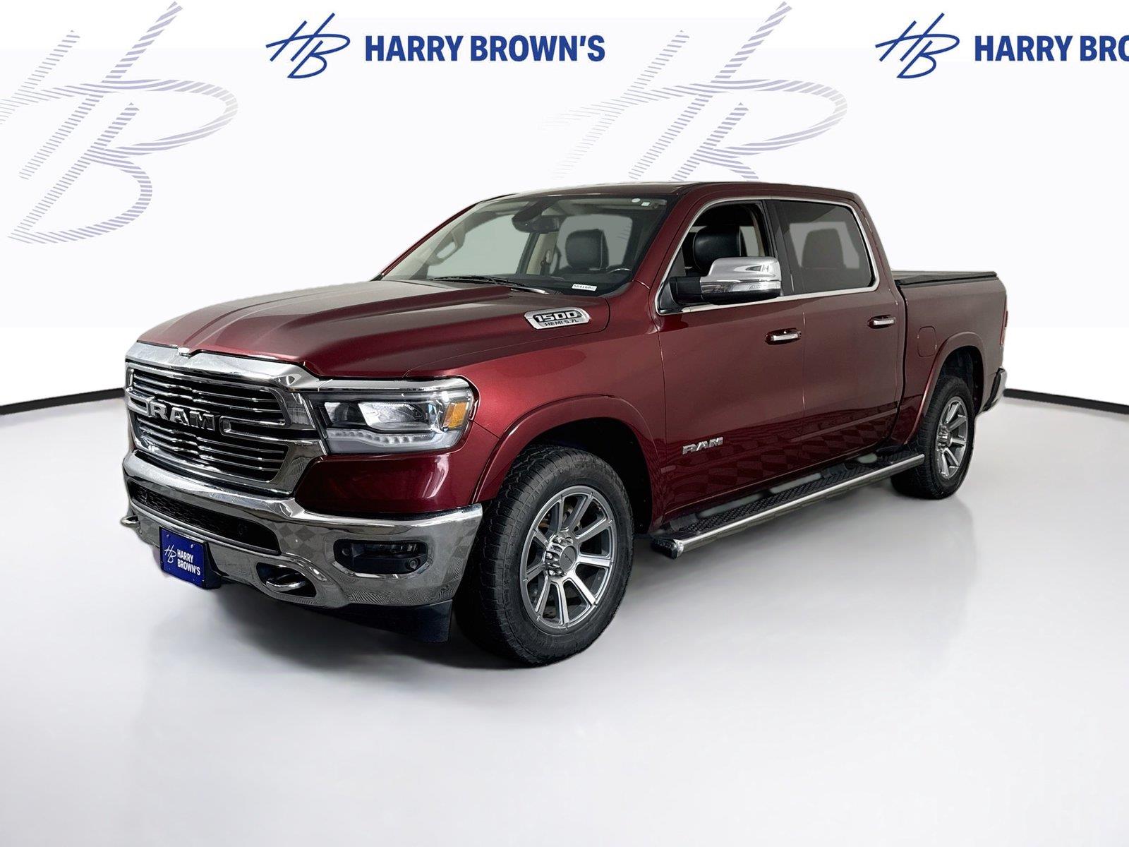 Delmonico Red Pearlcoat 2020 RAM 1500 Pickup Truck Four-Wheel Drive 8-Speed Automatic
