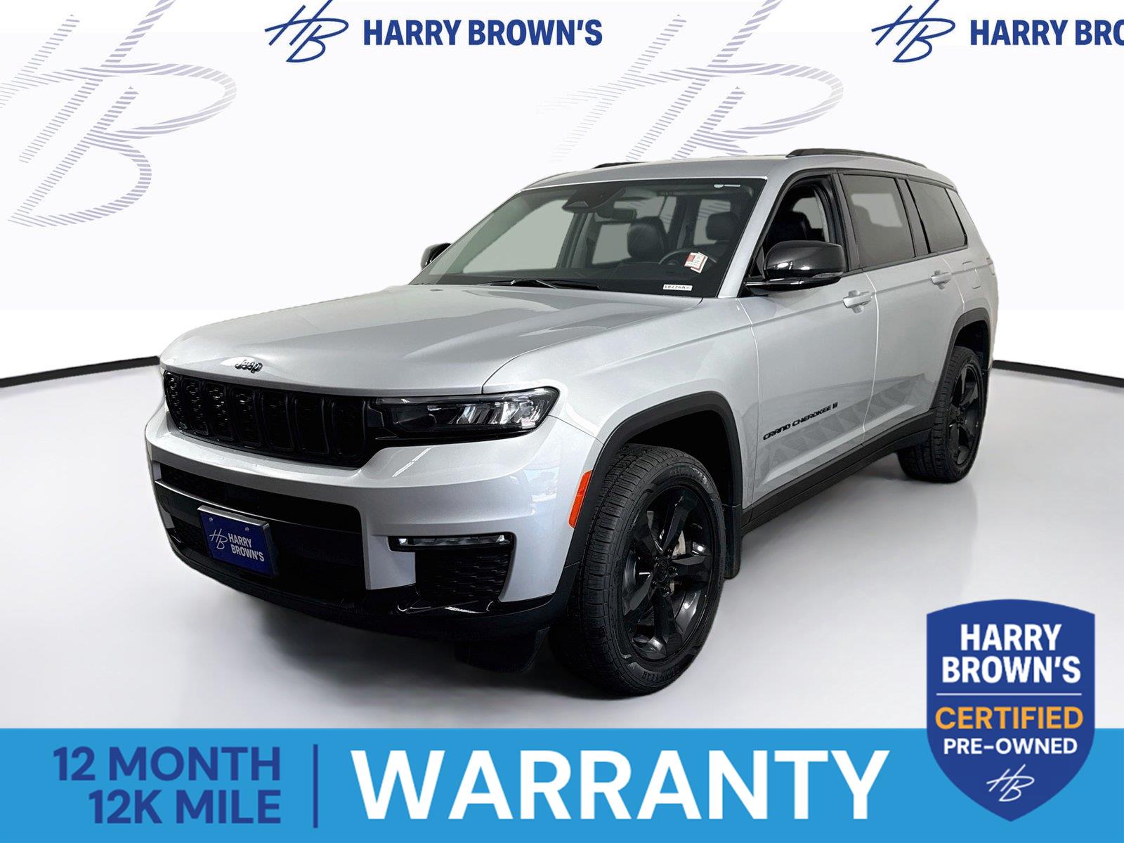 Silver Zynith 2023 Jeep Grand Cherokee L SUV / Crossover Four-Wheel Drive 8-Speed Automatic