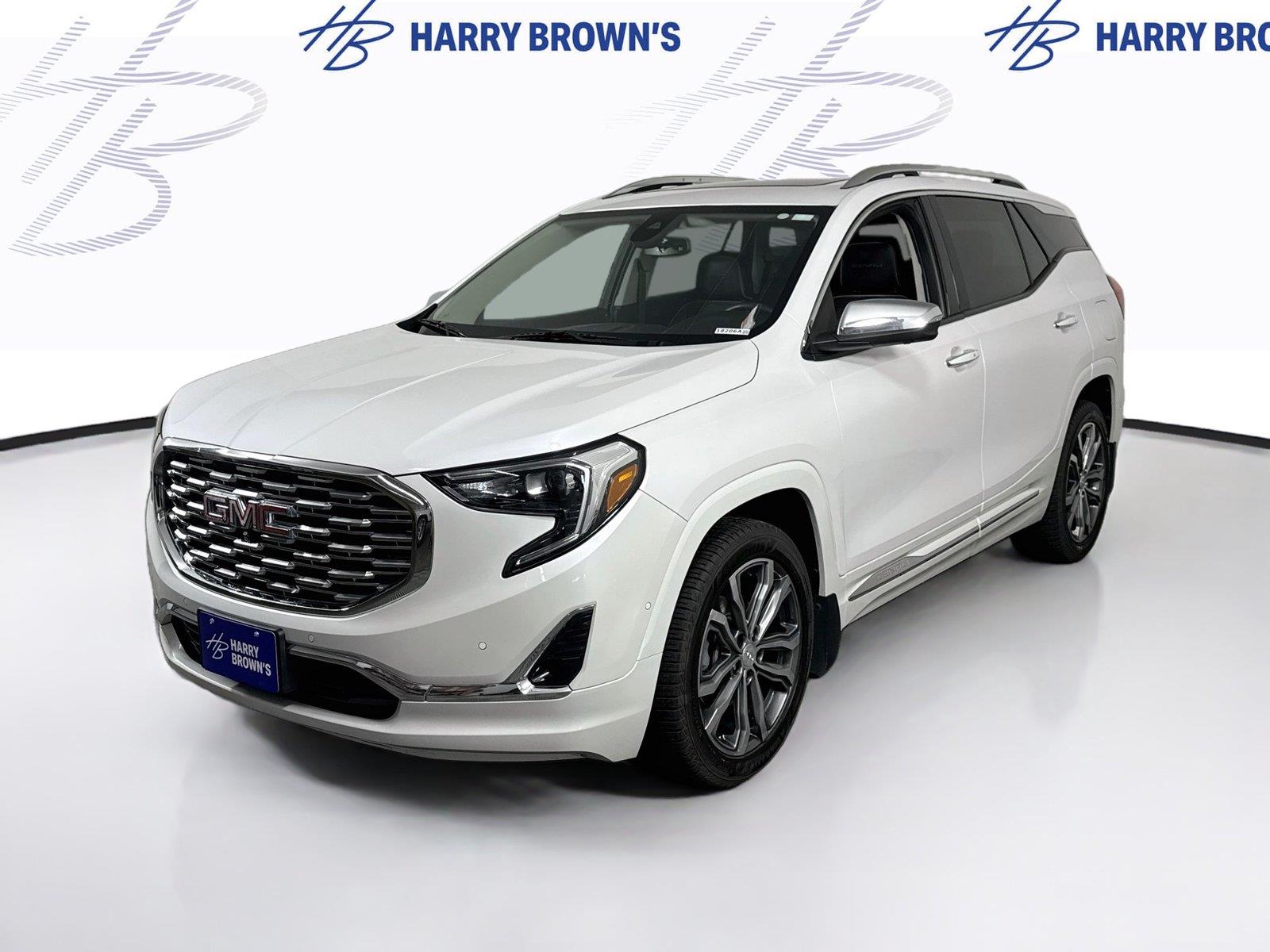 White Frost Tricoat 2020 GMC Terrain SUV / Crossover Four-Wheel Drive 9-Speed Automatic Overdrive