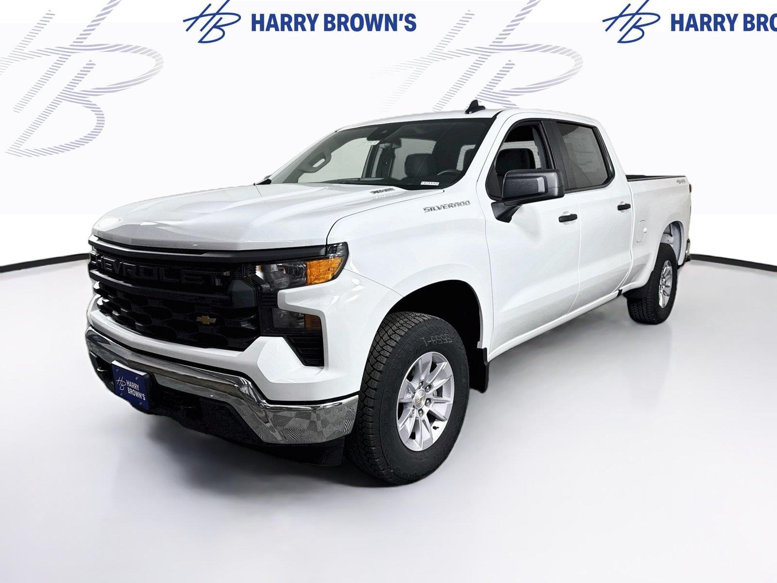 Summit White 2026 Chevrolet Silverado 1500 Pickup Truck Four-Wheel Drive 8-Speed Automatic