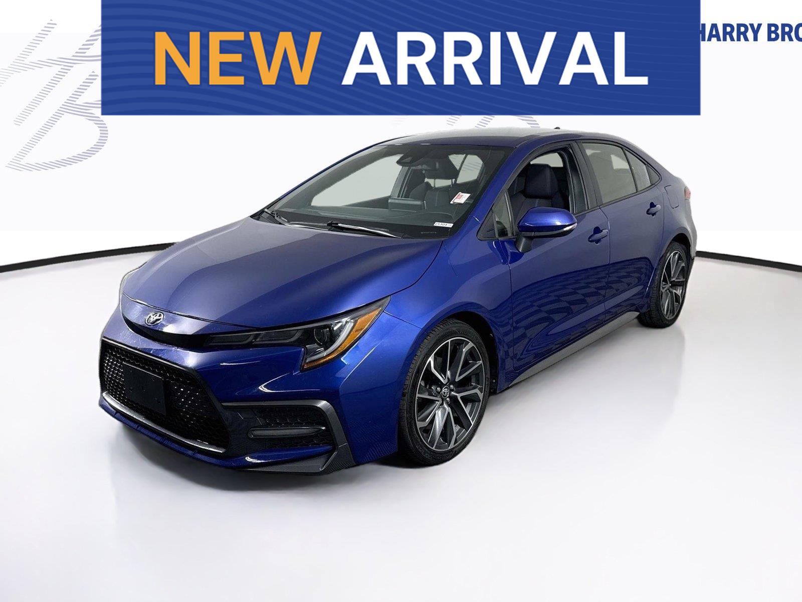 Blue Crush Metallic 2020 Toyota Corolla Sedan Front-Wheel Drive Continuously Variable Transmission