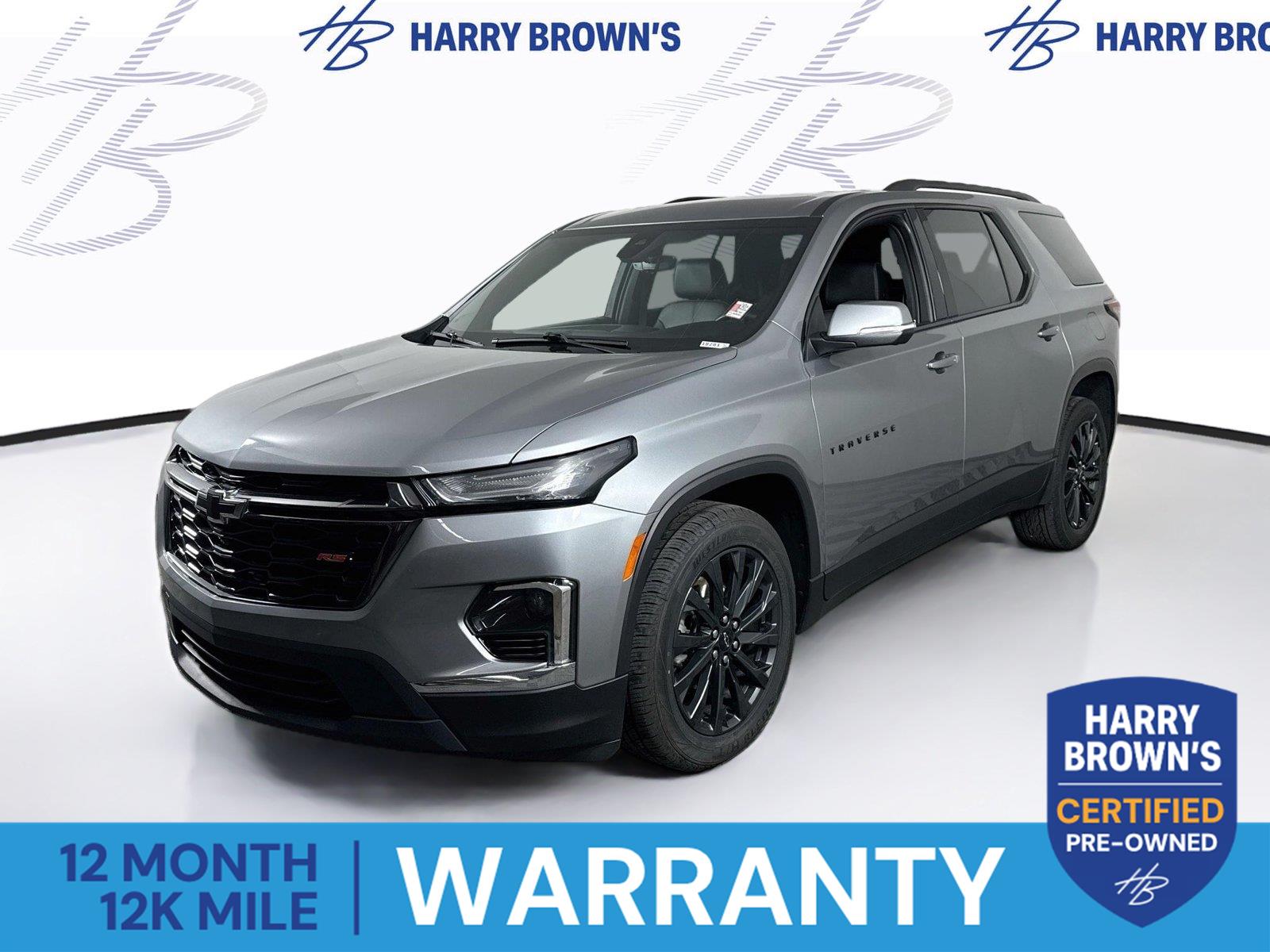 Sterling Gray Metallic 2023 Chevrolet Traverse SUV / Crossover Four-Wheel Drive 9-Speed Automatic