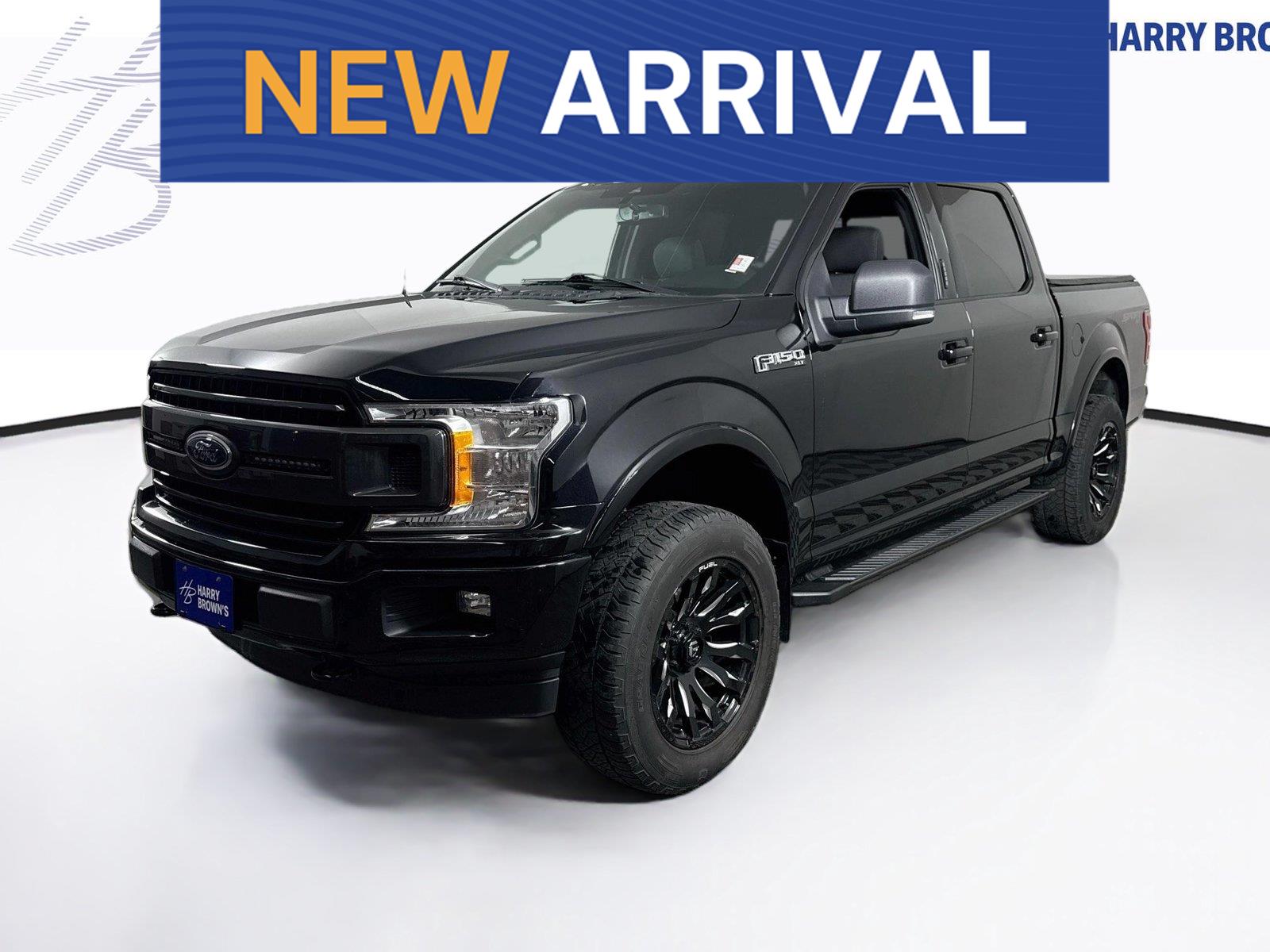 Agate Black 2019 Ford F-150 Pickup Truck Four-Wheel Drive Automatic
