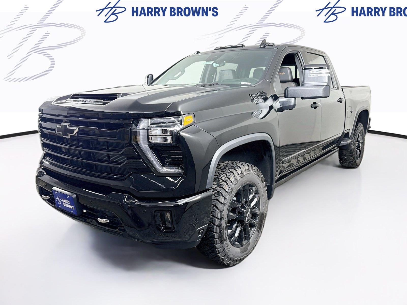 Black 2026 Chevrolet Silverado 3500HD Pickup Truck Four-Wheel Drive Automatic