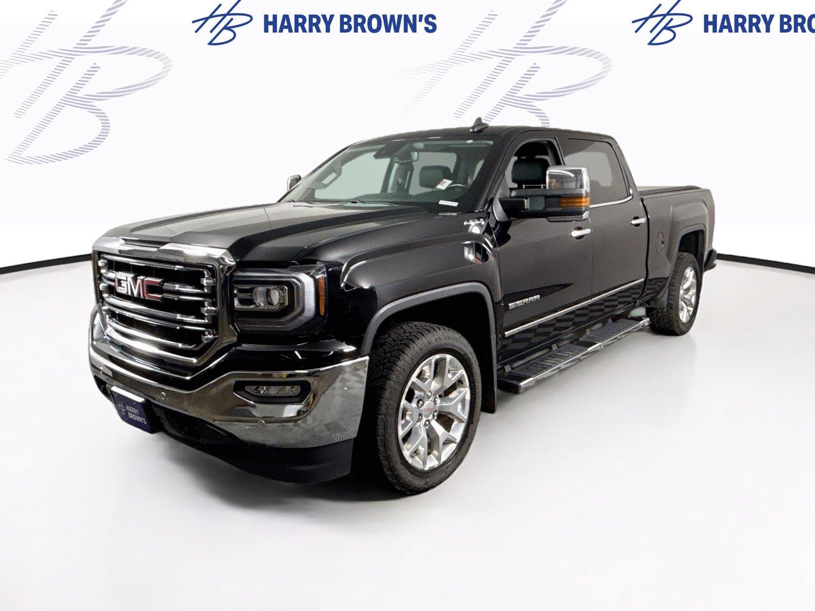 Onyx Black 2018 GMC Sierra 1500 Pickup Truck Four-Wheel Drive 8-Speed Automatic