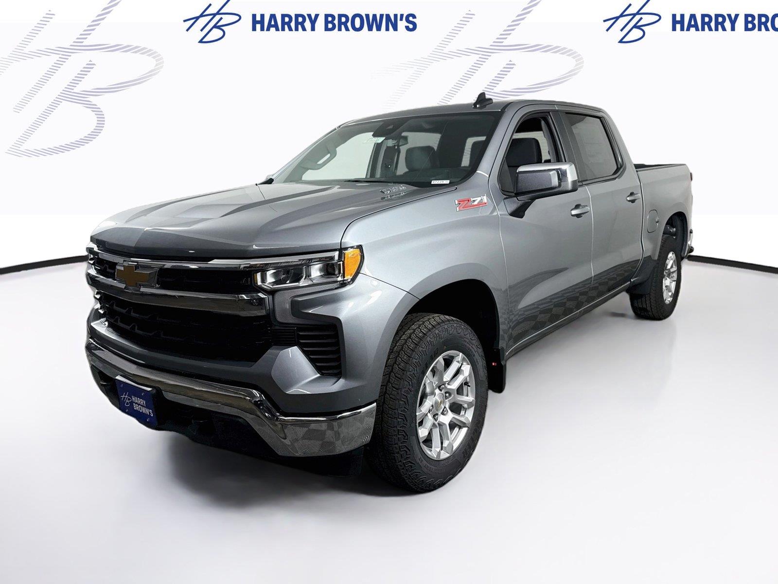 Sterling Gray Metallic 2026 Chevrolet Silverado 1500 Pickup Truck Four-Wheel Drive Automatic