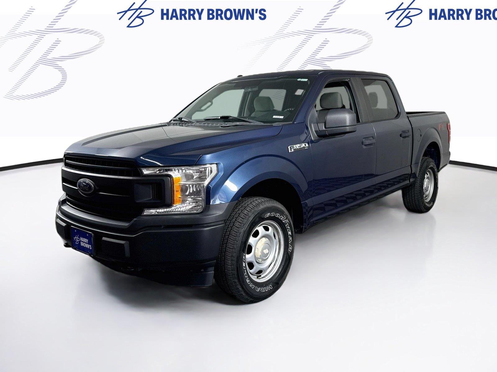 Blue Jeans 2018 Ford F-150 Pickup Truck Four-Wheel Drive Automatic