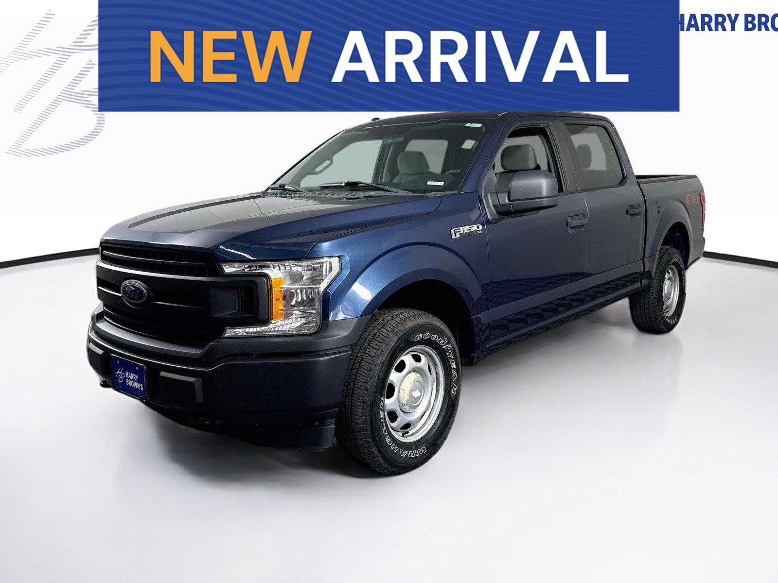 Blue Jeans 2018 Ford F-150 Pickup Truck Four-Wheel Drive Automatic