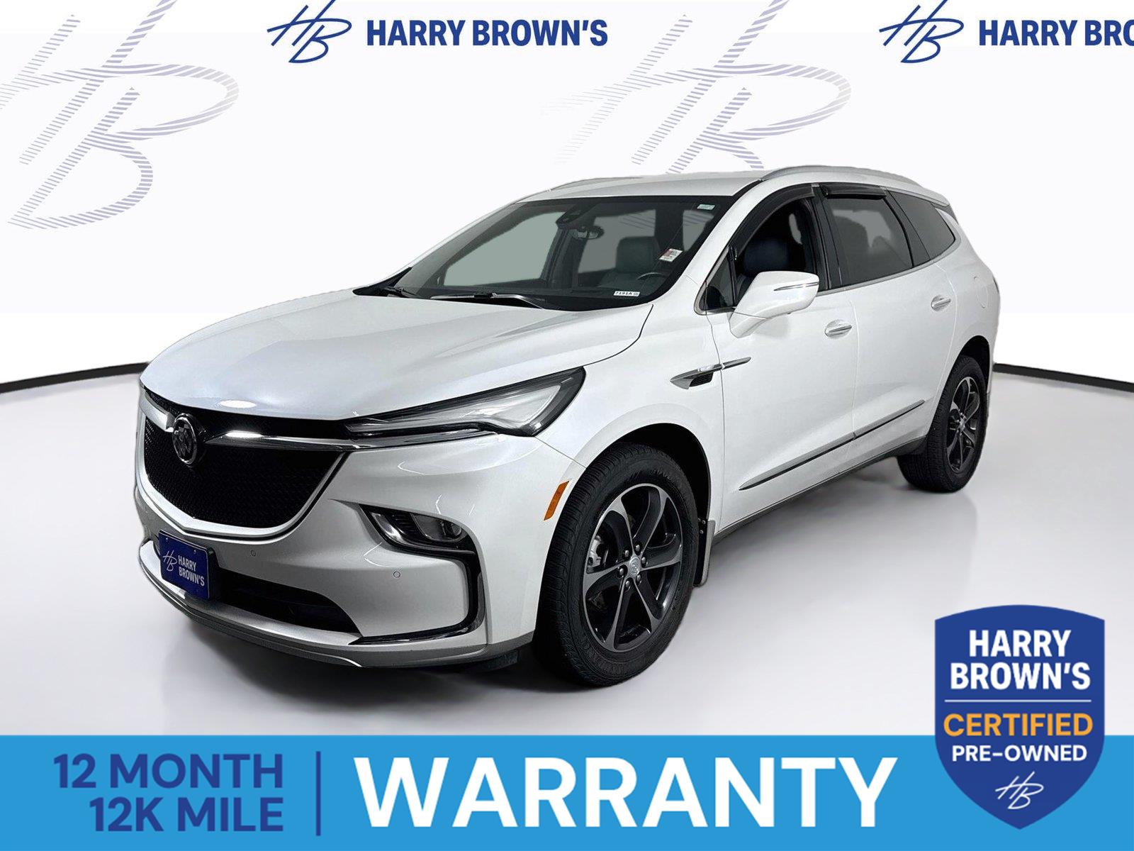 White Frost Tricoat 2022 Buick Enclave SUV / Crossover Four-Wheel Drive 9-Speed Automatic