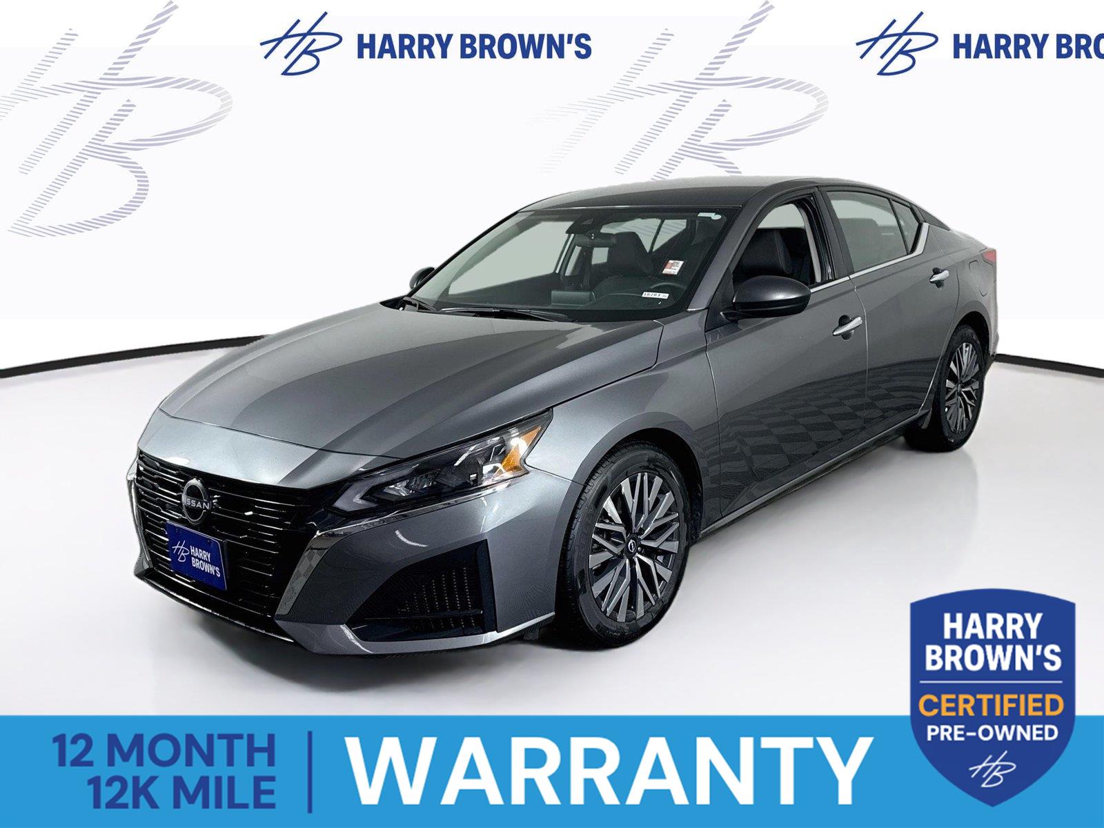 Gray (Gun Metallic) 2025 Nissan Altima Sedan Front-Wheel Drive Continuously Variable Transmission