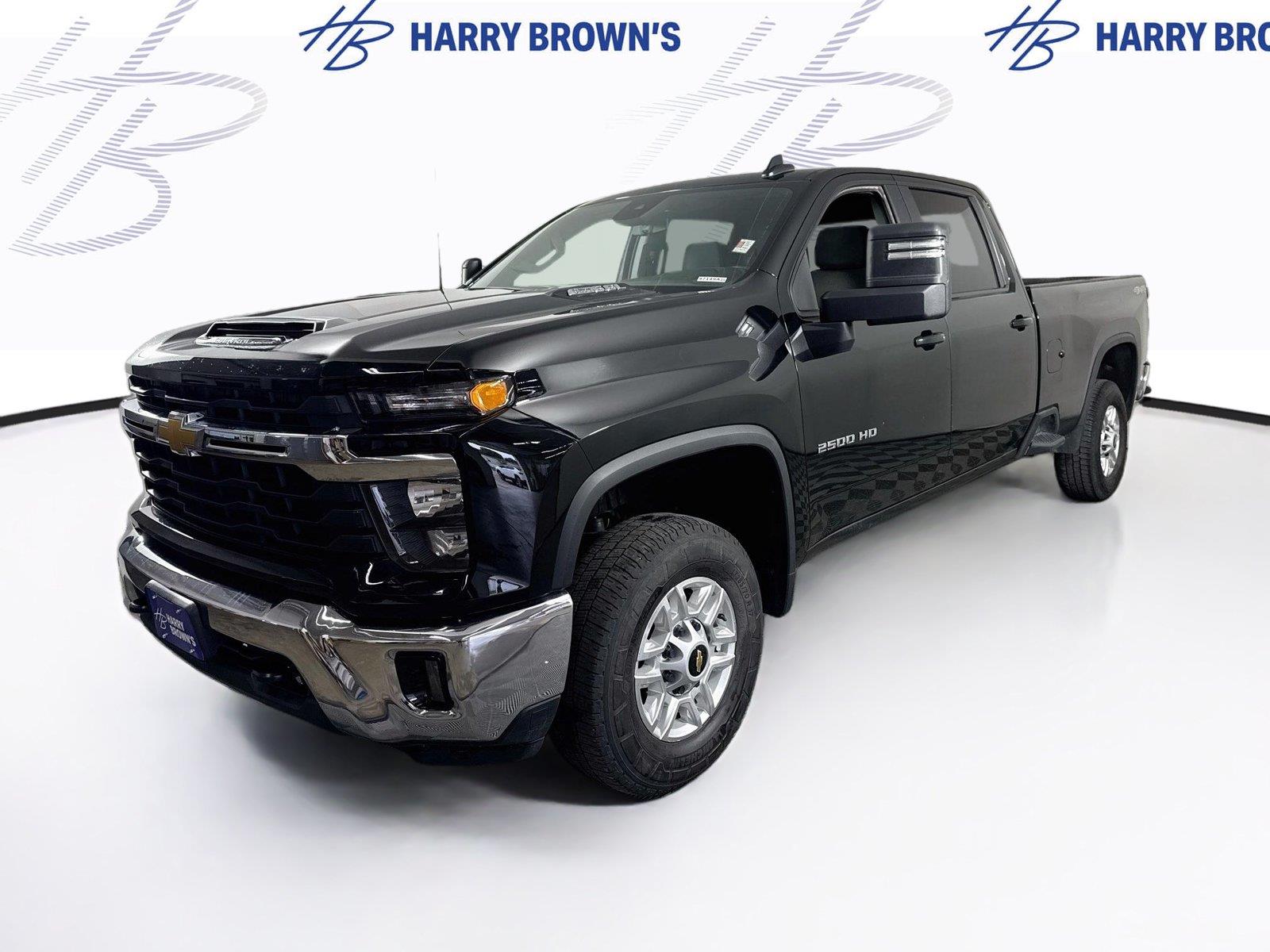 Black 2026 Chevrolet Silverado 2500HD Pickup Truck Four-Wheel Drive Automatic
