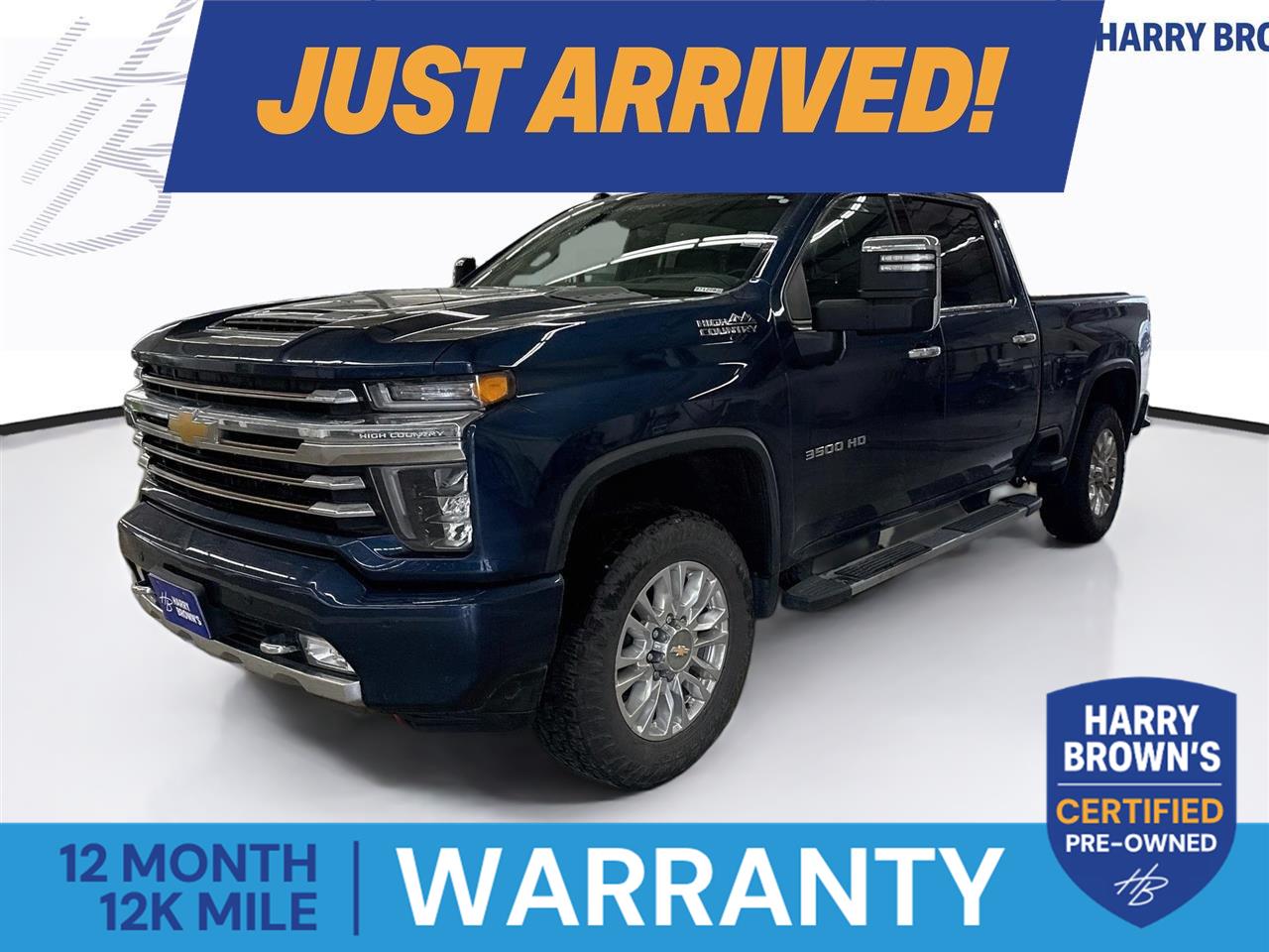 Northsky Blue Metallic 2023 Chevrolet Silverado 3500HD Pickup Truck Four-Wheel Drive 6-Speed Automatic