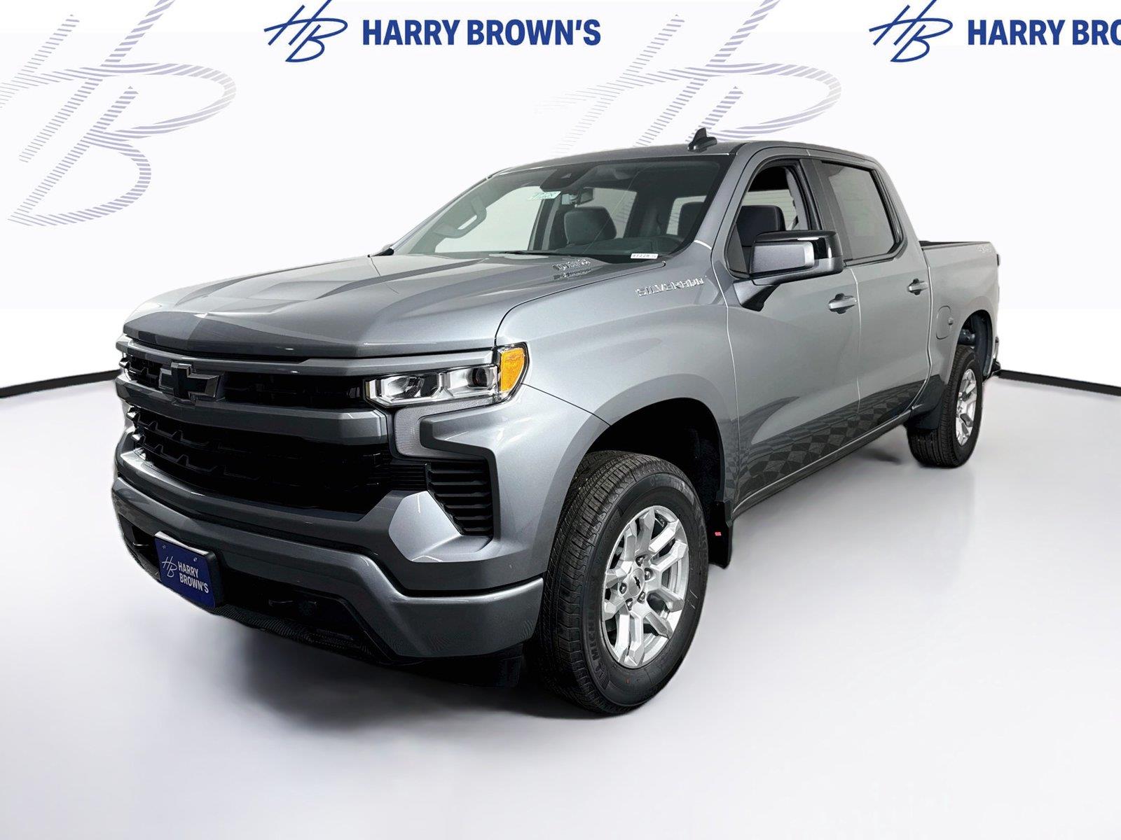 Sterling Gray Metallic 2026 Chevrolet Silverado 1500 Pickup Truck Four-Wheel Drive Automatic