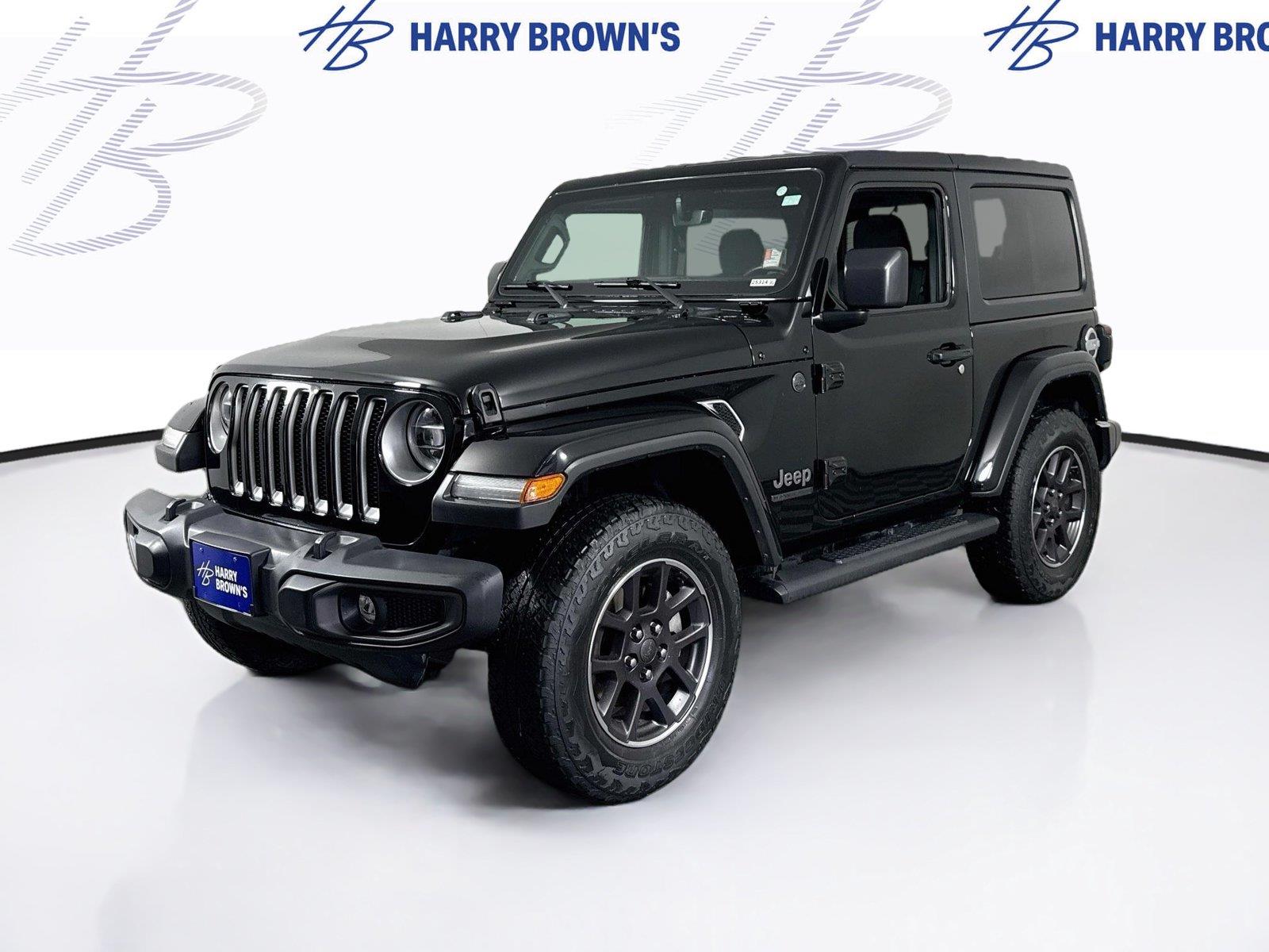 Black Clearcoat 2021 Jeep Wrangler SUV / Crossover Four-Wheel Drive 8-Speed Automatic