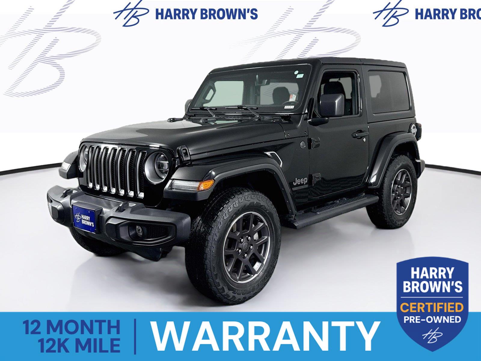 Black Clearcoat 2021 Jeep Wrangler SUV / Crossover Four-Wheel Drive 8-Speed Automatic