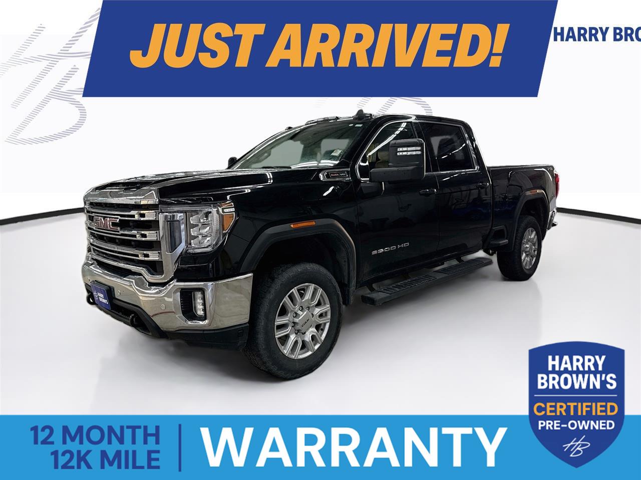 Onyx Black 2022 GMC Sierra 3500HD Pickup Truck Four-Wheel Drive 6-Speed Automatic