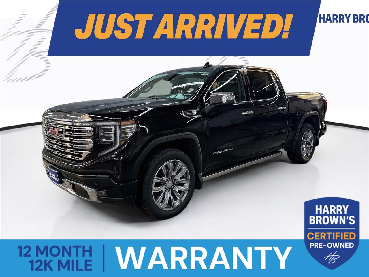 Onyx Black 2023 GMC Sierra 1500 Pickup Truck Four-Wheel Drive Automatic