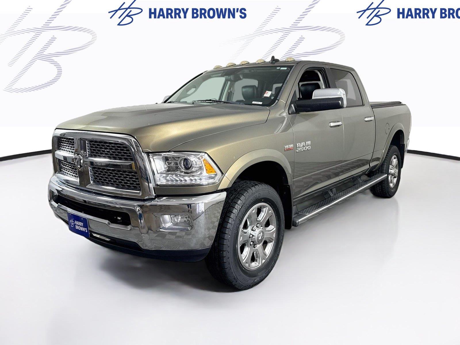 Black Forest Green Pearlcoat 2015 RAM 2500 Pickup Truck Four-Wheel Drive 6-Speed Automatic
