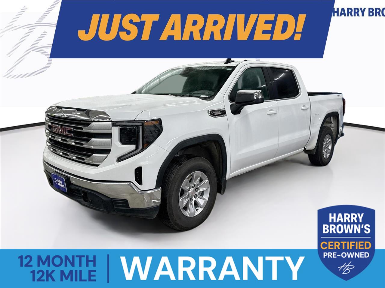 Summit White 2025 GMC Sierra 1500 Pickup Truck Four-Wheel Drive Automatic