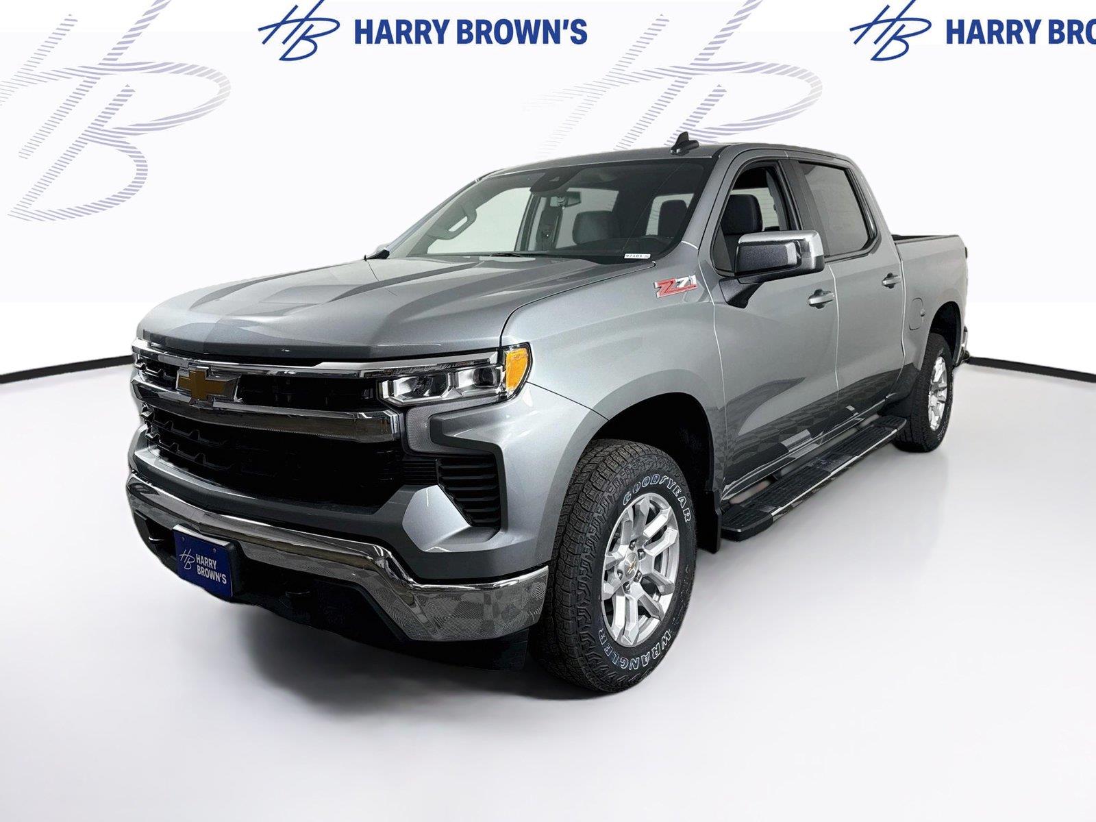 Sterling Gray Metallic 2026 Chevrolet Silverado 1500 Pickup Truck Four-Wheel Drive Automatic