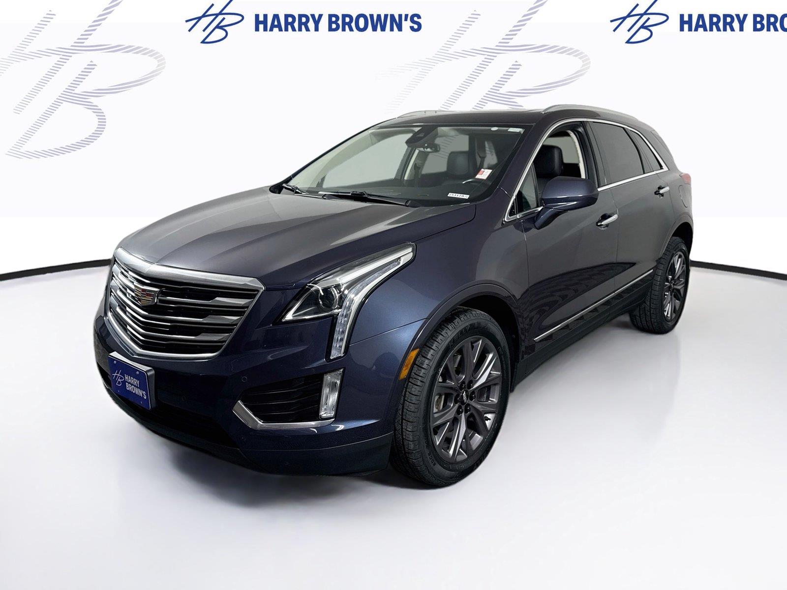 Harbor Blue Metallic 2019 Cadillac XT5 SUV / Crossover Four-Wheel Drive 8-Speed Automatic