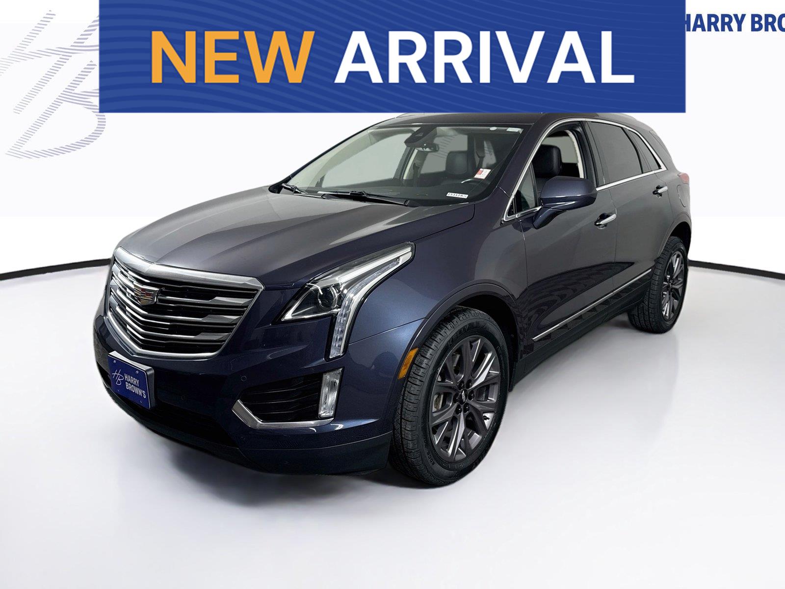 Harbor Blue Metallic 2019 Cadillac XT5 SUV / Crossover Four-Wheel Drive 8-Speed Automatic