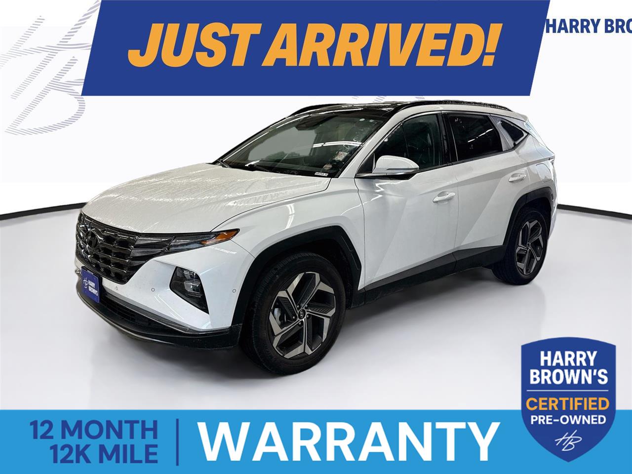 White Pearl 2024 Hyundai Tucson SUV / Crossover All-Wheel Drive Automatic