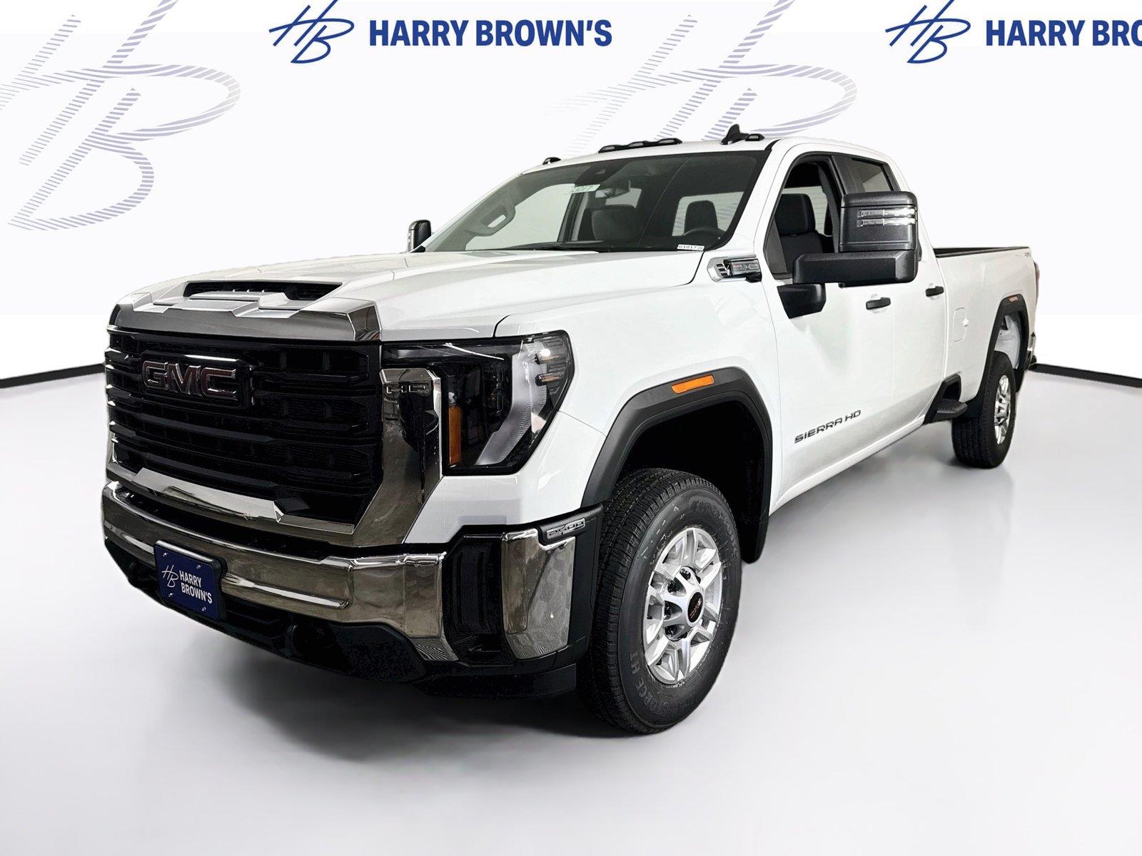 Summit White 2026 GMC Sierra 2500HD Pickup Truck Four-Wheel Drive Automatic