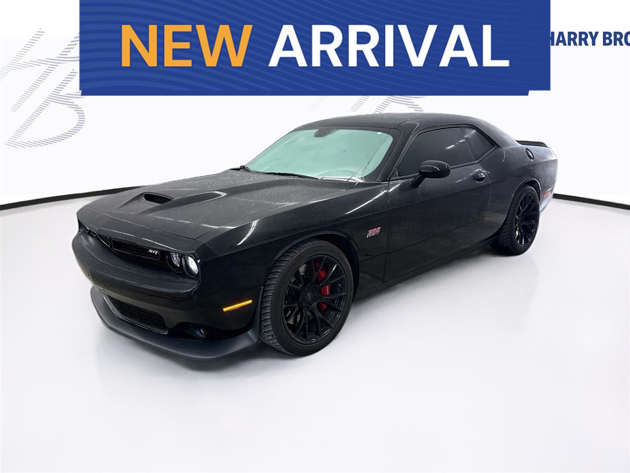 Pitch Black Clearcoat 2015 Dodge Challenger Coupe Rear-Wheel Drive 8-Speed Automatic