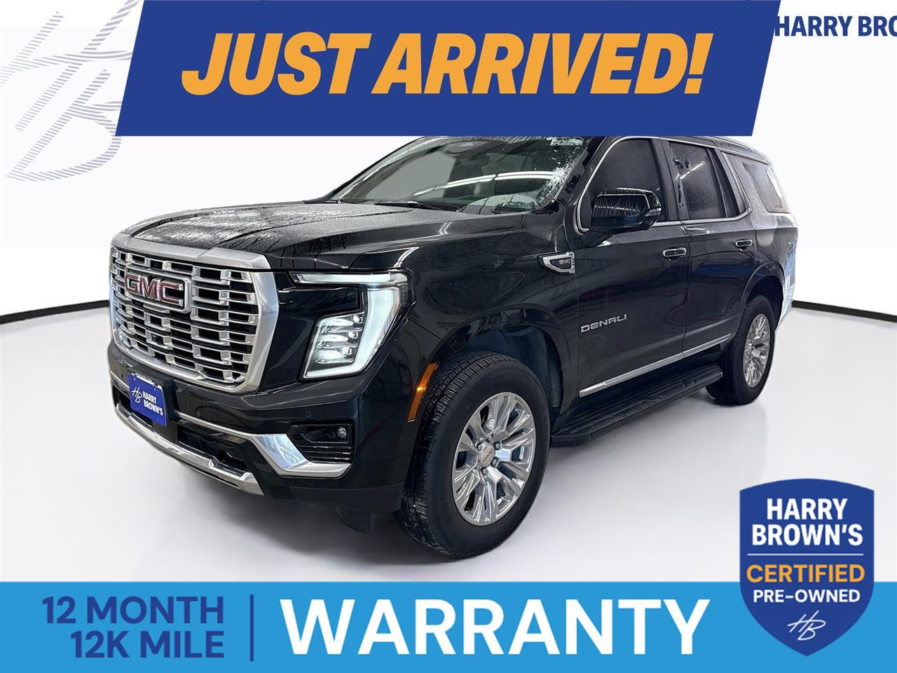 Onyx Black 2025 GMC Yukon SUV / Crossover Four-Wheel Drive Automatic